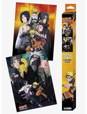 Plus Size Naruto Shippuden Shinobi Boxed Poster Set, , hi-res