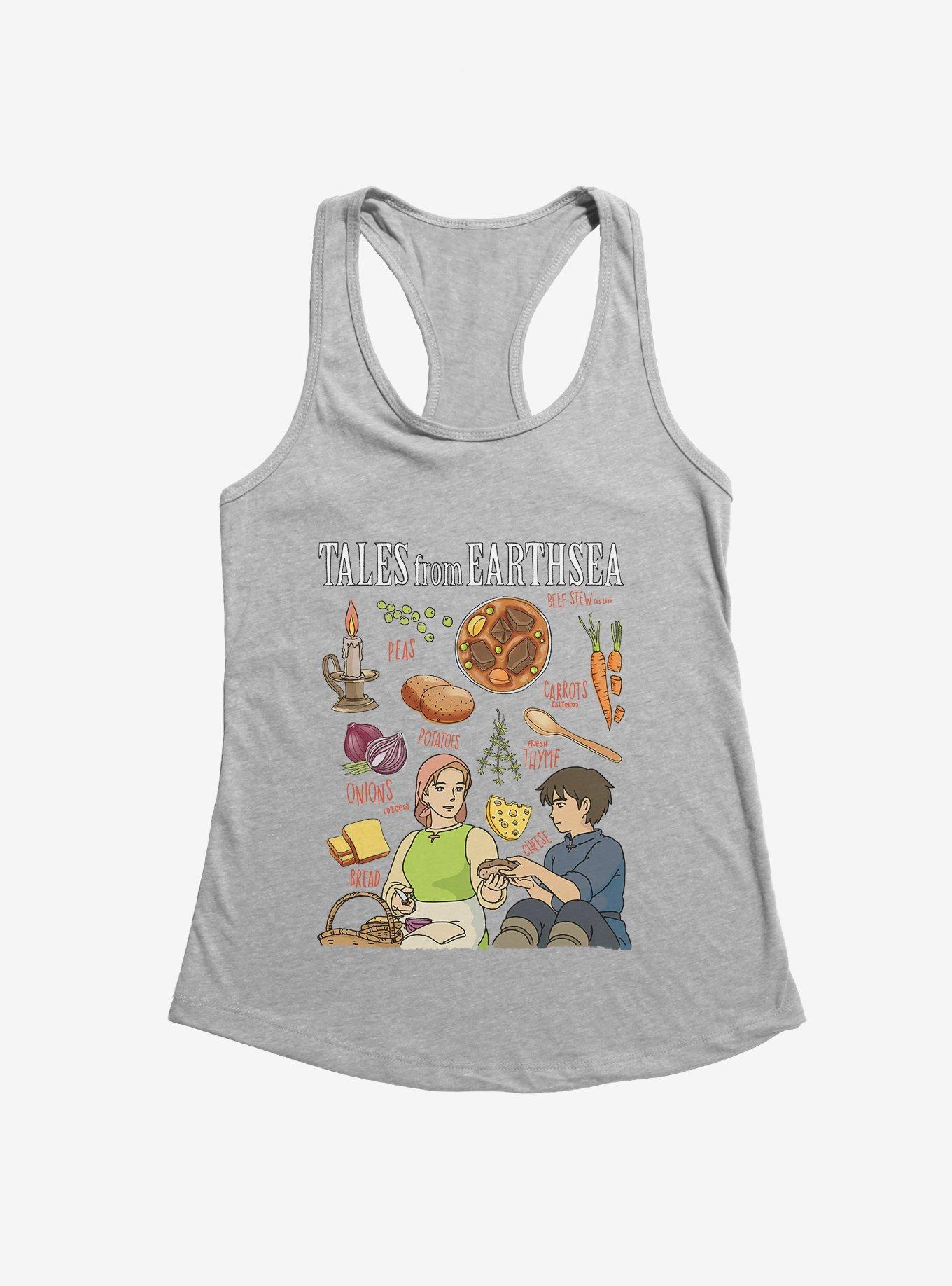 Studio Ghibli Tales From Earthsea Beef Stew Recipe Girls Tank Top, , hi-res