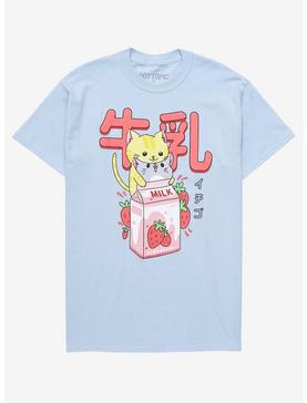 Strawberry Milk Cats T-Shirt, , hi-res