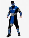 Mortal Kombat Sub-Zero Costume, BLUE, hi-res