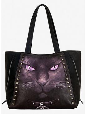 Black Cat Tote Bag, , hi-res