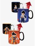Dragon Ball Z Kakarot Goku and Vegeta Heat Change Mug Bundle, , hi-res
