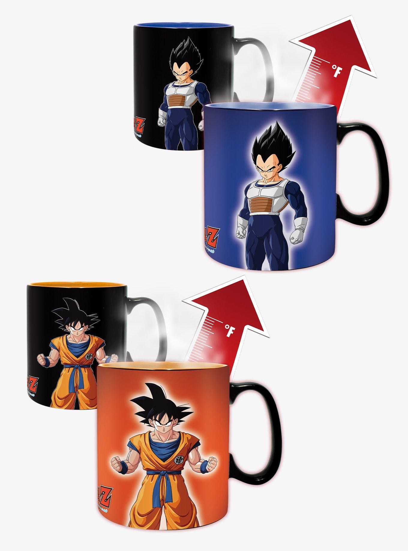 Dragon Ball Z Kakarot Goku and Vegeta Heat Change Mug Bundle, , hi-res