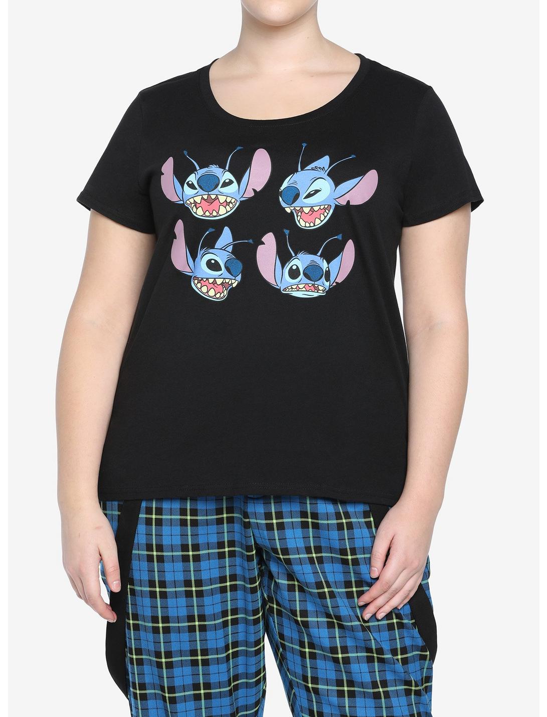 Disney Lilo & Stitch Expressions Girls T-Shirt Plus Size, MULTI, hi-res
