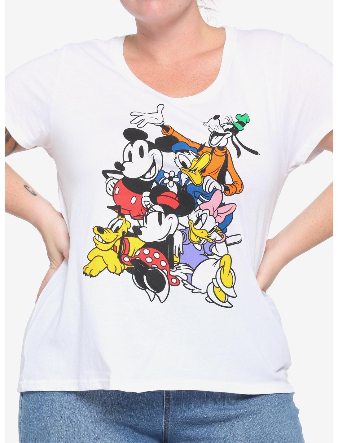 Disney Mickey Mouse And Friends Classic Girls T-Shirt Plus Size, MULTI, hi-res