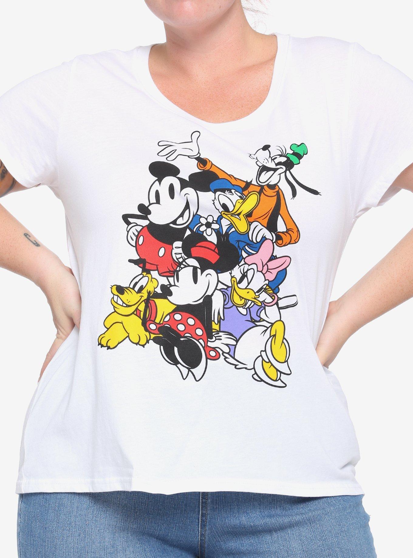 Disney Mickey Mouse And Friends Classic Girls T-Shirt Plus Size, , hi-res