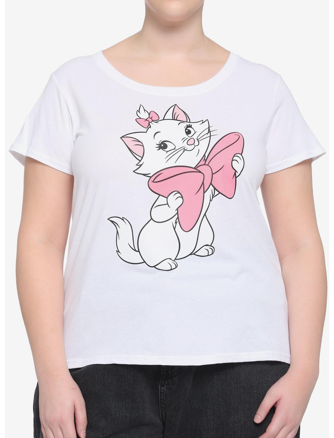 Disney The Aristocats Marie Pink Bow Girls T-Shirt Plus Size, MULTI, hi-res
