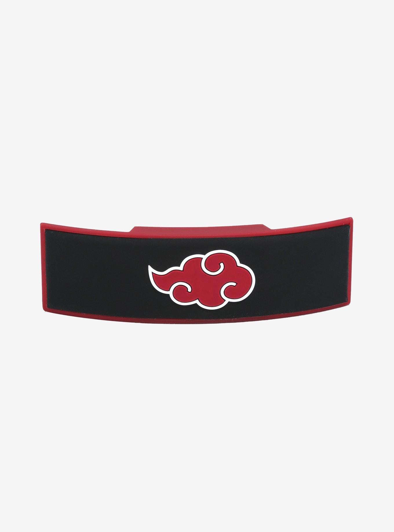 Naruto Shippuden Akatsuki Cloud Logo Hat Clip, , hi-res