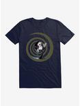 Grim Adventures Of Billy And Mandy Grim Reaper Times Up Swirl T-Shirt, NAVY, hi-res