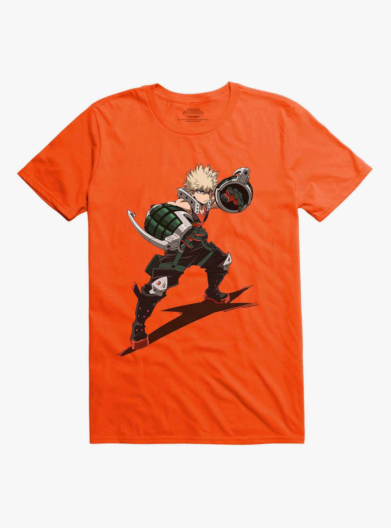 My Hero Academia Bakugo Orange T-Shirt, , hi-res