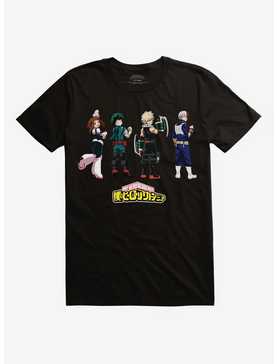My Hero Academia Class 1A Quirk Suit Black T-Shirt, , hi-res