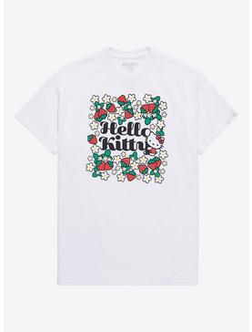 Sanrio Hello Kitty Strawberries Women's T-Shirt - BoxLunch Exclusive, , hi-res