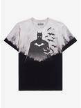 DC Comics Batman Silhouette Portrait Women’s Dip-Dye T-Shirt - BoxLunch Exclusive, TIE DYE, hi-res