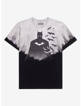 DC Comics Batman Silhouette Portrait Women’s Dip-Dye T-Shirt - BoxLunch Exclusive, , hi-res