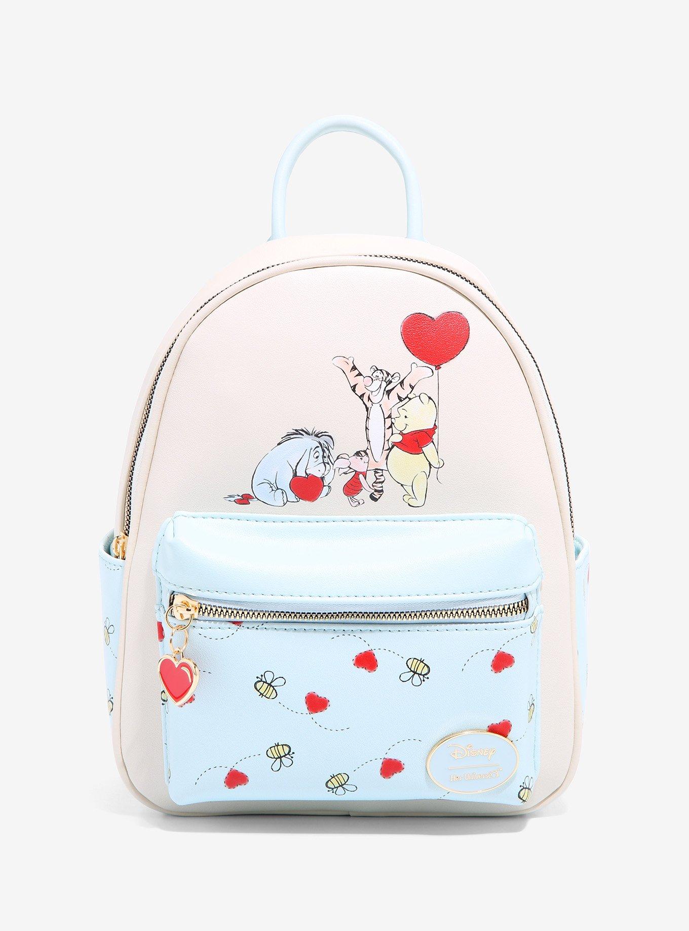 Her Universe Disney Winnie The Pooh Friends Heart Mini Backpack