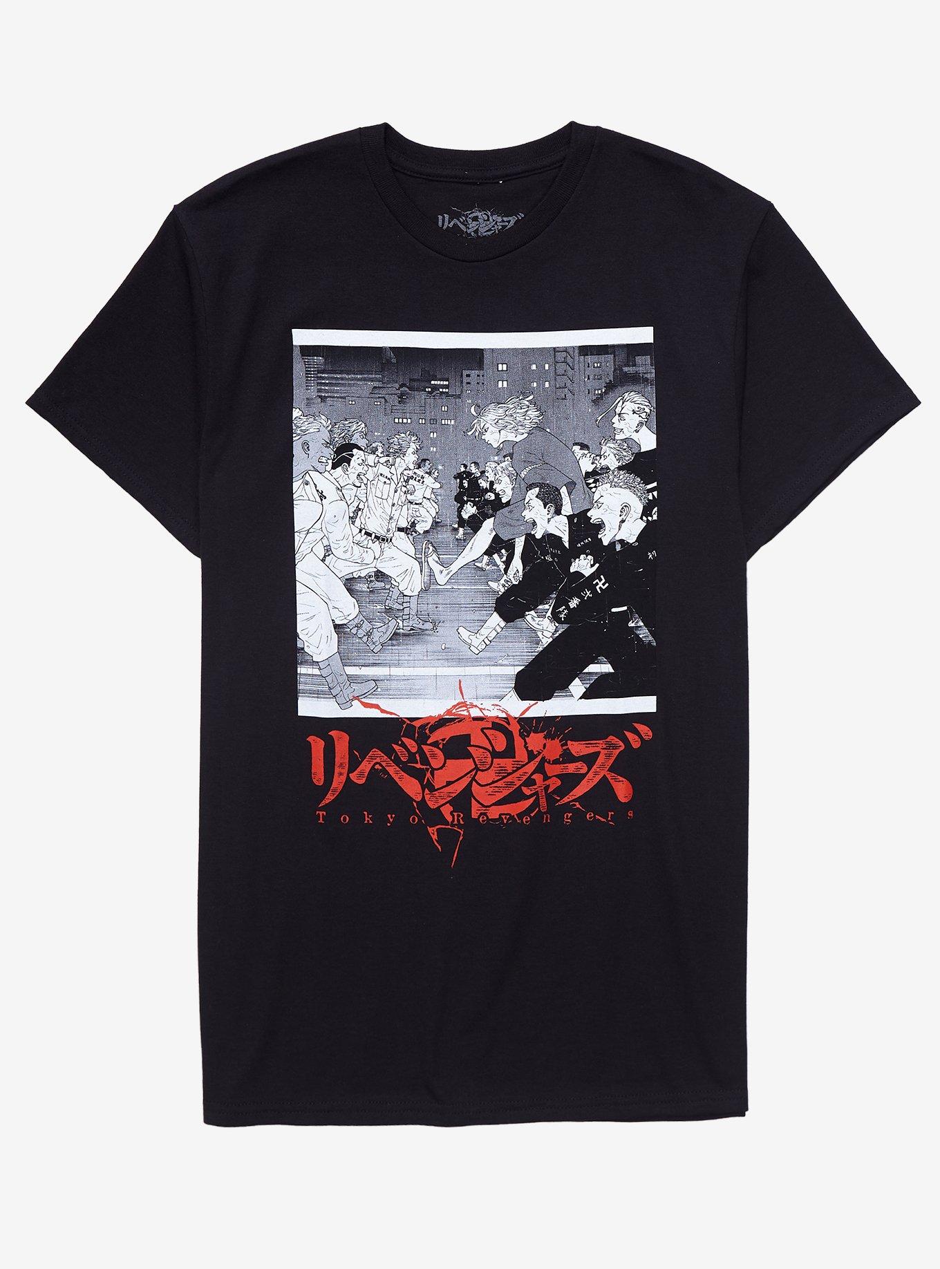 Tokyo Revengers Toman & Moebius T-Shirt, BLACK, hi-res