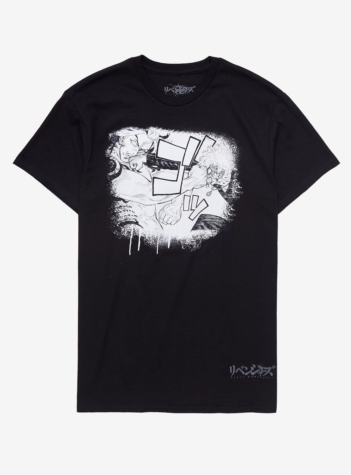Tokyo Revengers Takemichi & Taiju T-Shirt, BLACK, hi-res