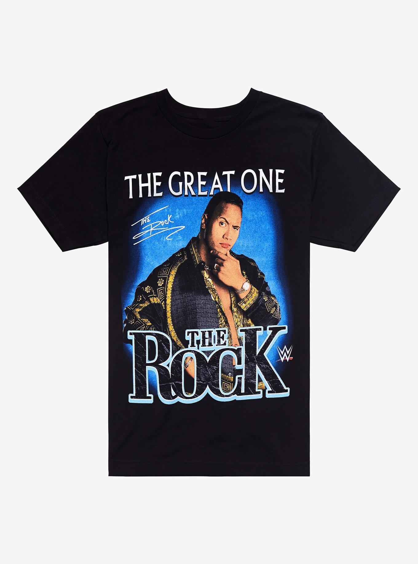 WWE The Rock Titles T-Shirt, BLACK, hi-res