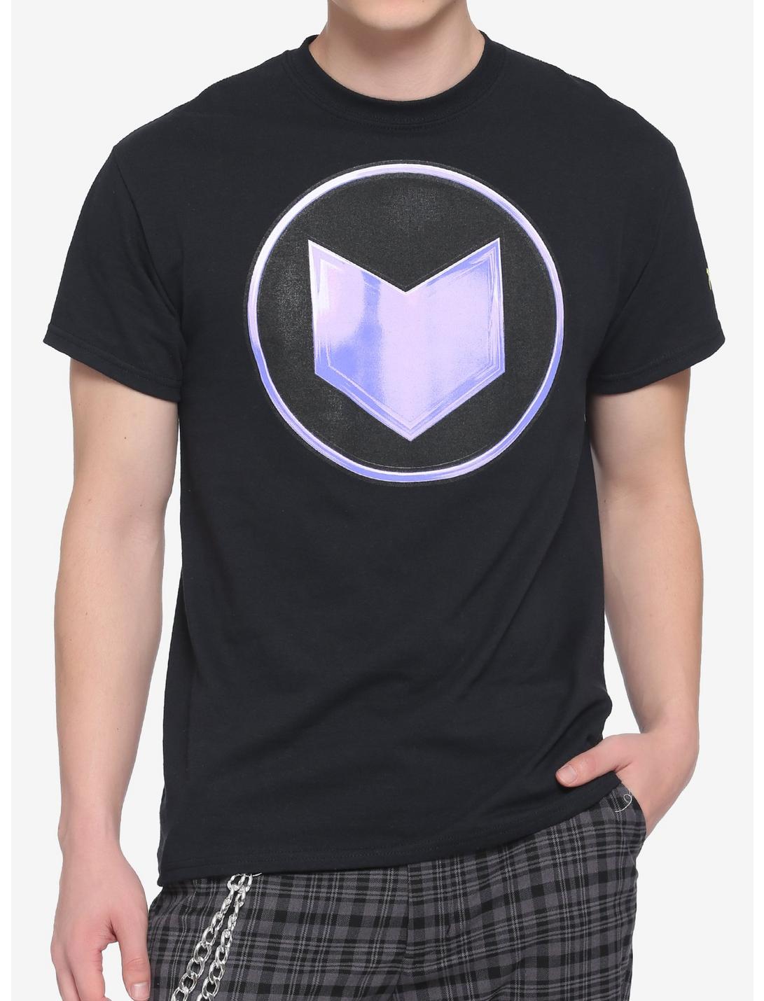 Marvel Hawkeye Logo T-Shirt, BLACK, hi-res