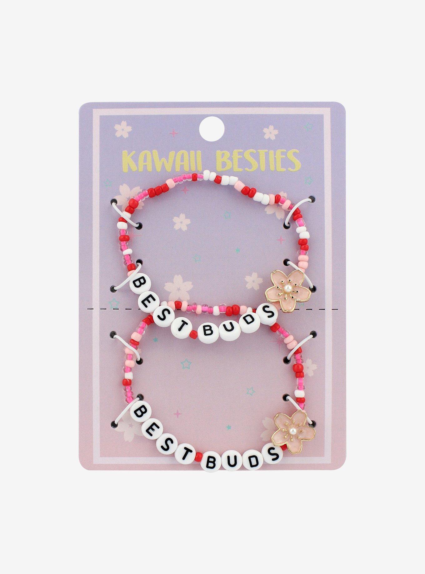 Hot Topic Olivia Rodrigo Logo Vampire Best Friend Beaded Bracelet Set