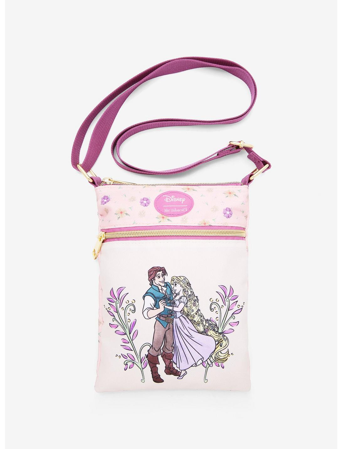 Her Universe Disney Tangled Rapunzel & Flynn Passport Crossbody Bag, , hi-res
