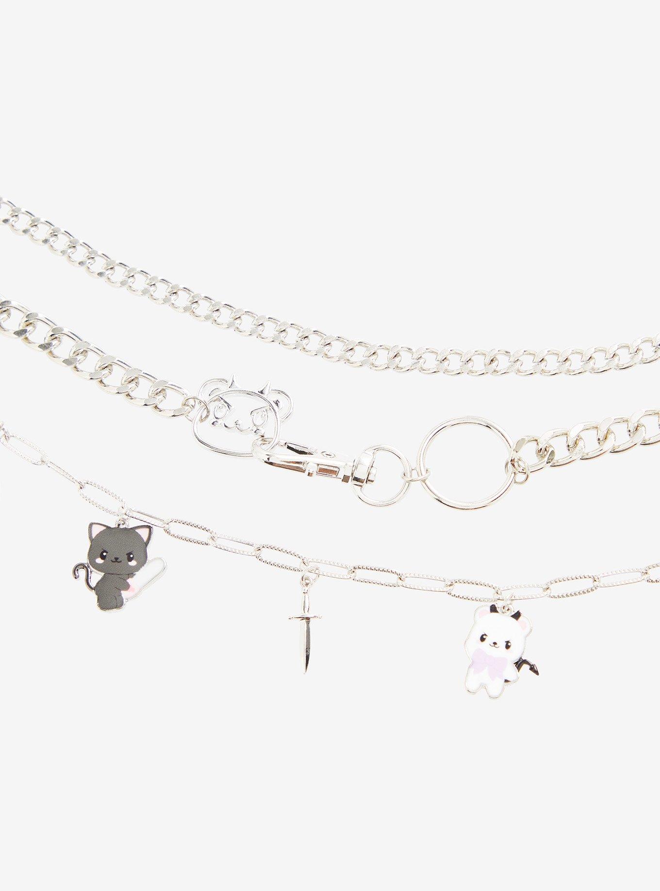 Devilish Cat & Bear Choker Set | Hot Topic