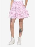 Strawberry & Bows Petticoat Skirt, PINK, hi-res