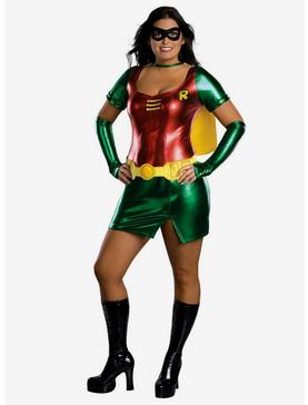 DC Comics Robin Costume Plus Size, , hi-res