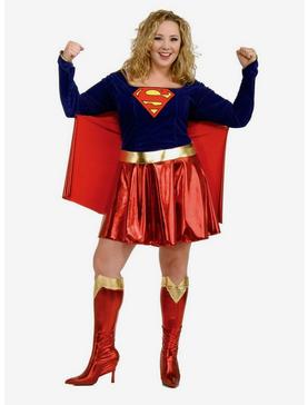 DC Comics Supergirl Costume Plus Size, , hi-res