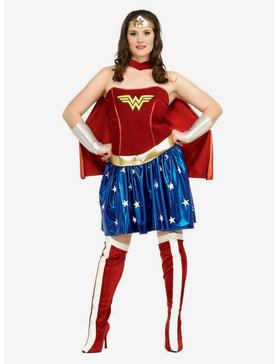 DC Comics Wonder Woman Costume Plus Size, , hi-res