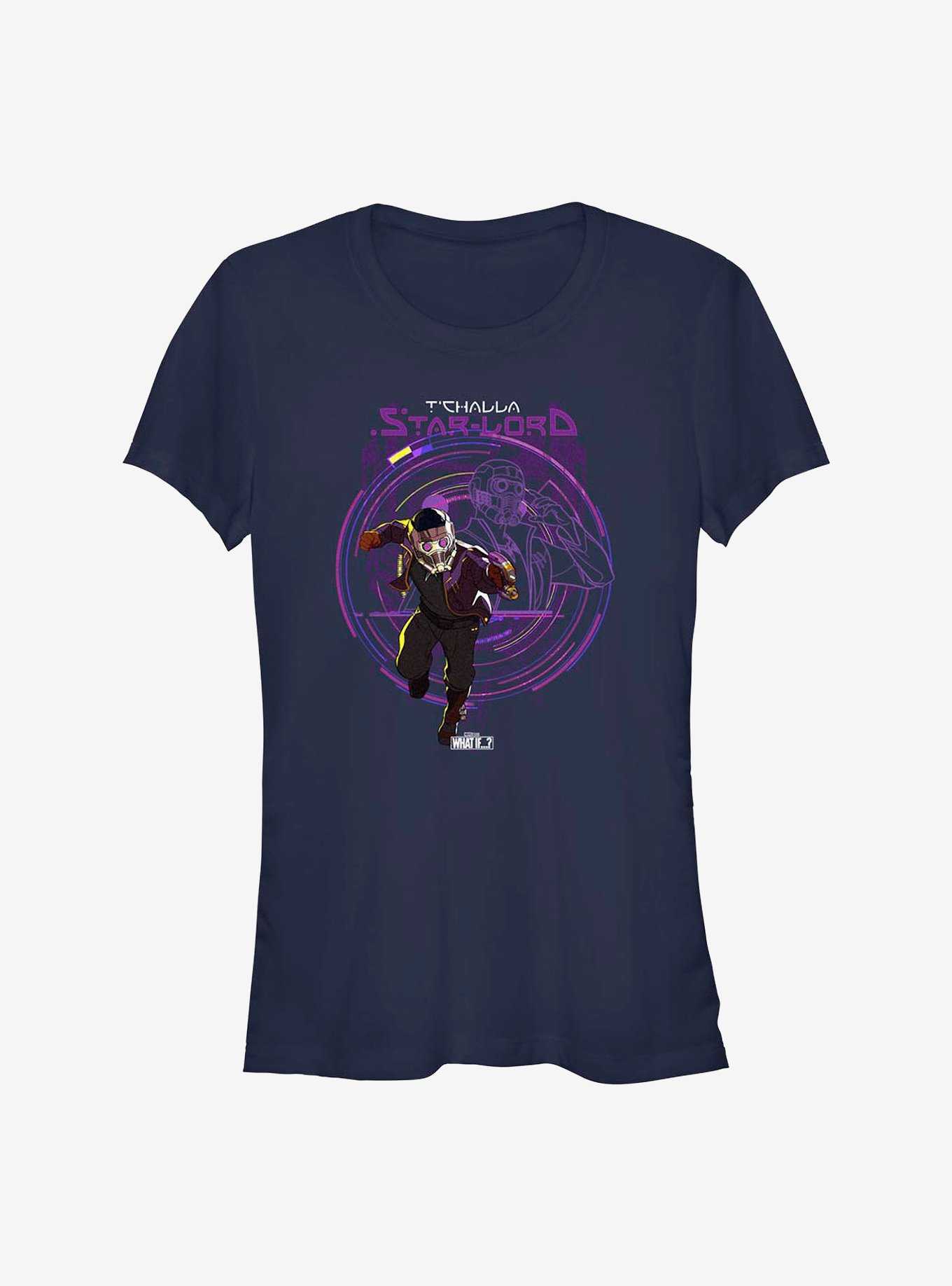 Marvel What If...? T'Challa Star-Lord Girls T-Shirt, , hi-res