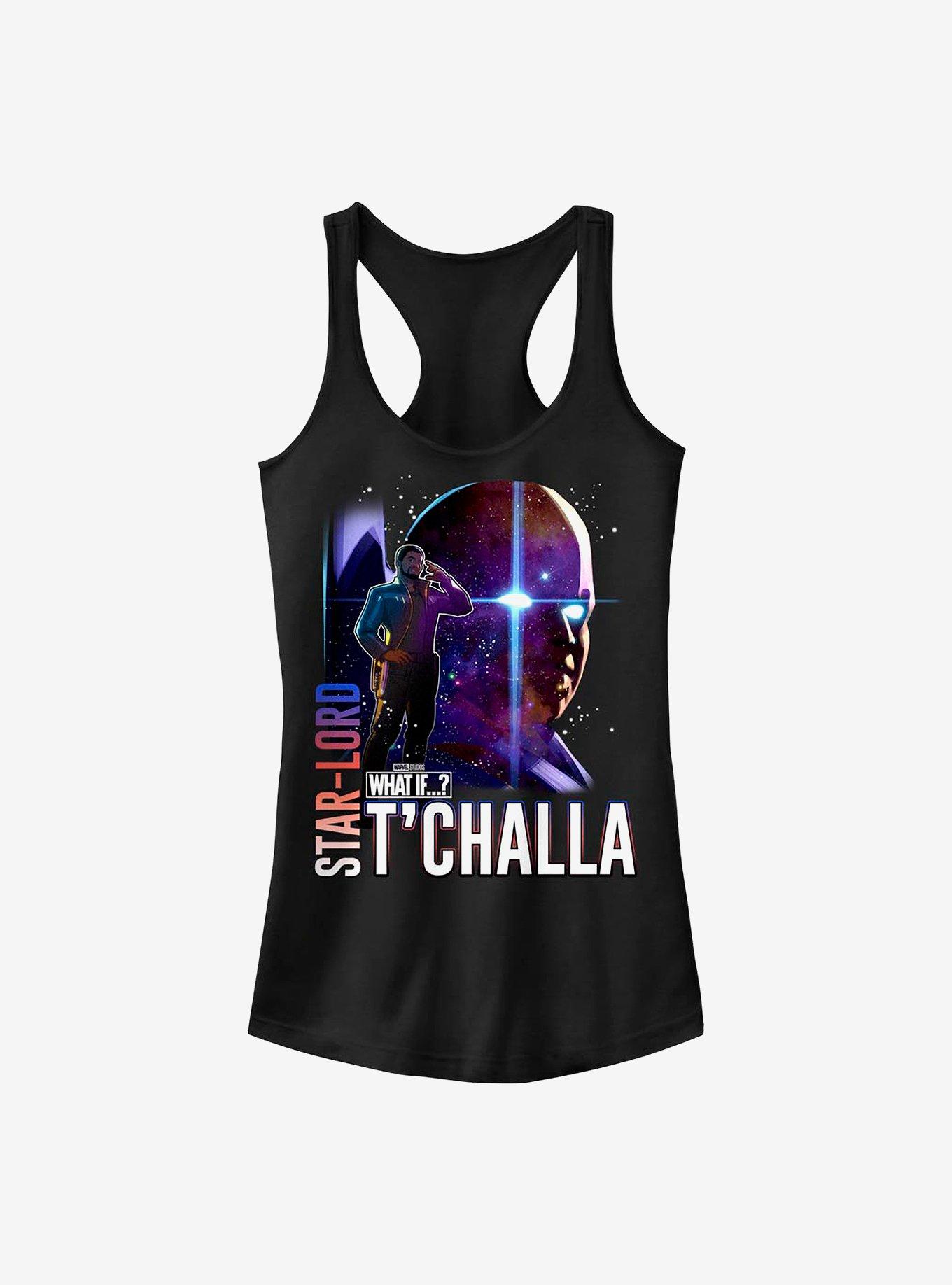 Marvel What If...? Star-Lord Watcher T'Challa Girls Tank