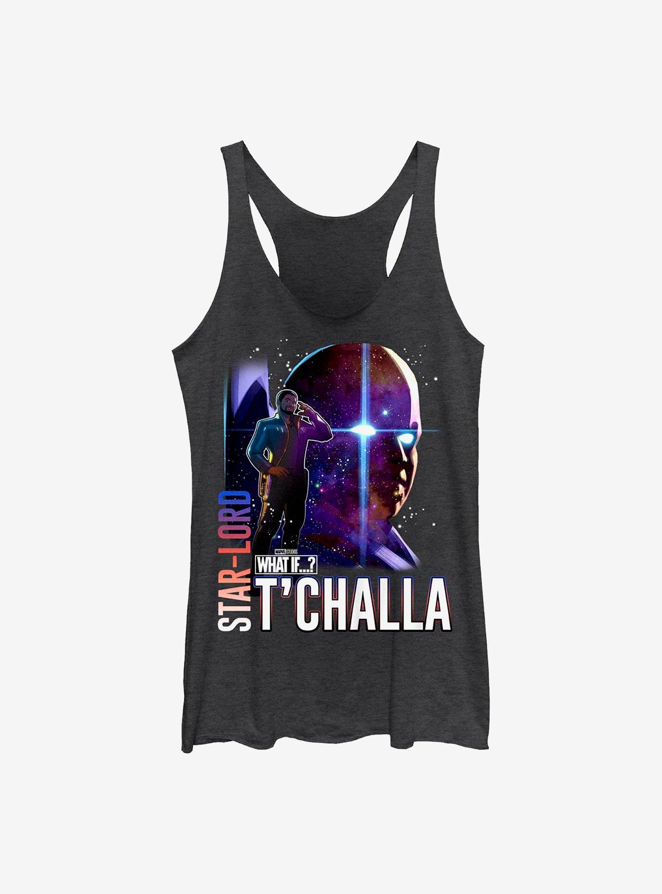 Marvel What If...? Star-Lord Watcher T'Challa Girls Tank