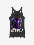 Marvel What If...? Star-Lord Watcher T'Challa Girls Tank, BLK HTR, hi-res