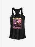 Marvel What If...? T'Challa Was Star-Lord Frame Girls Tank, BLACK, hi-res