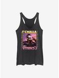 Marvel What If...? T'Challa Was Star-Lord Frame Girls Tank, BLK HTR, hi-res