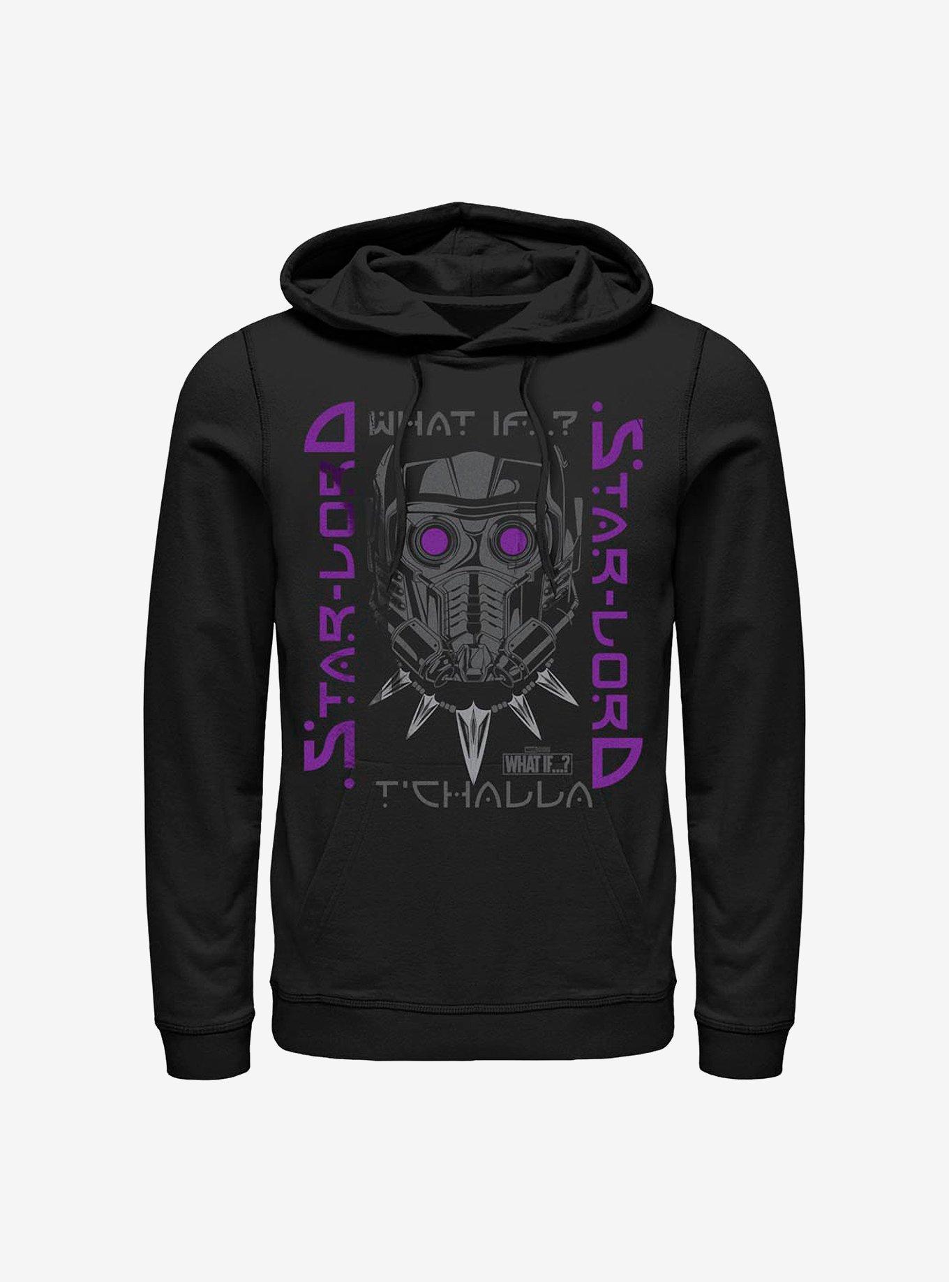 Marvel What If...? Star-Lord T'Challa Hoodie, BLACK, hi-res