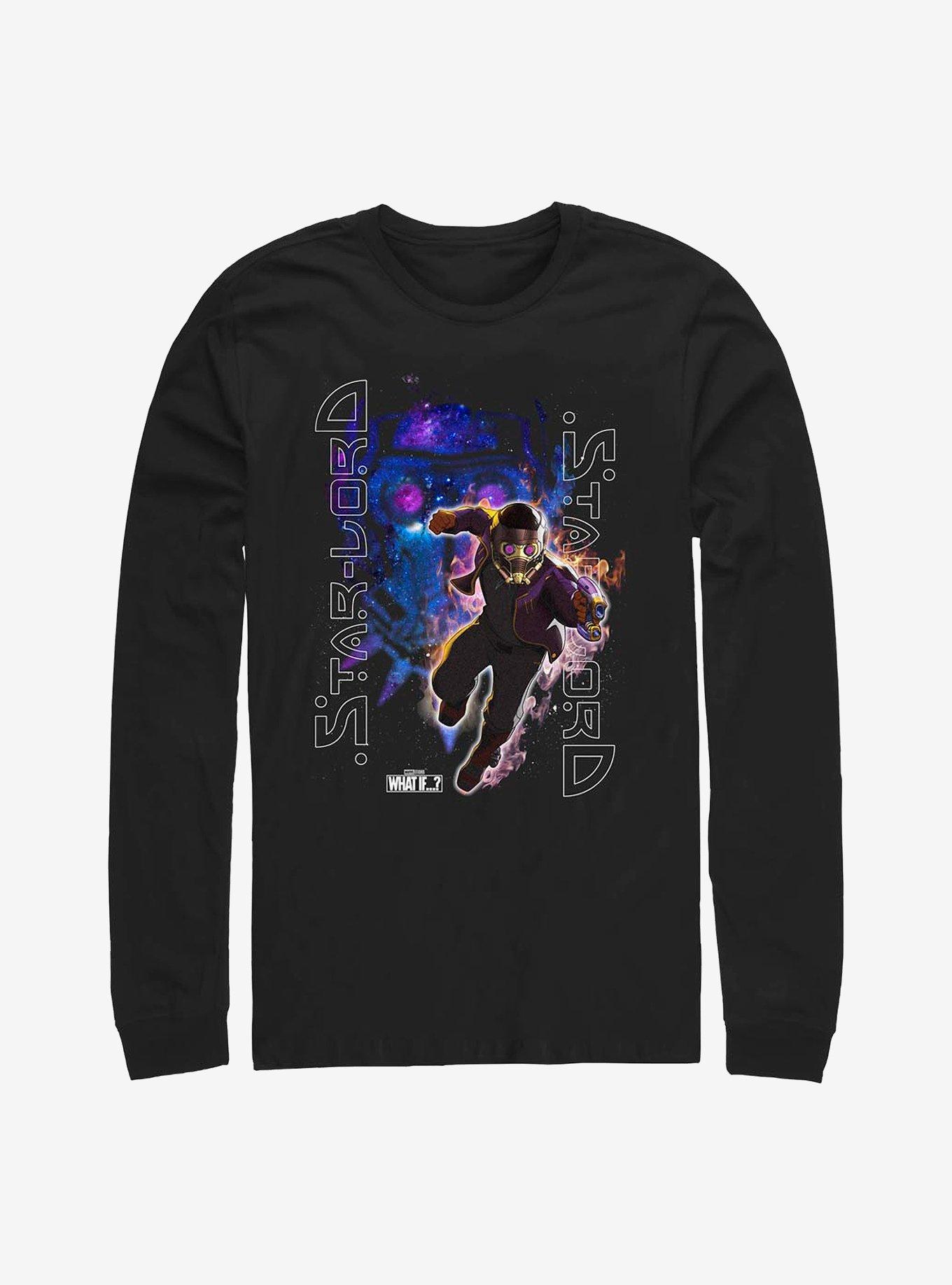 Marvel What If...? Galaxy King Star-Lord Long-Sleeve T-Shirt