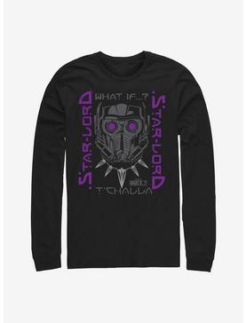 Marvel What If...? Star-Lord T'Challa Long-Sleeve T-Shirt, , hi-res