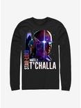 Marvel What If...? Star-Lord Watcher T'Challa Long-Sleeve T-Shirt, BLACK, hi-res