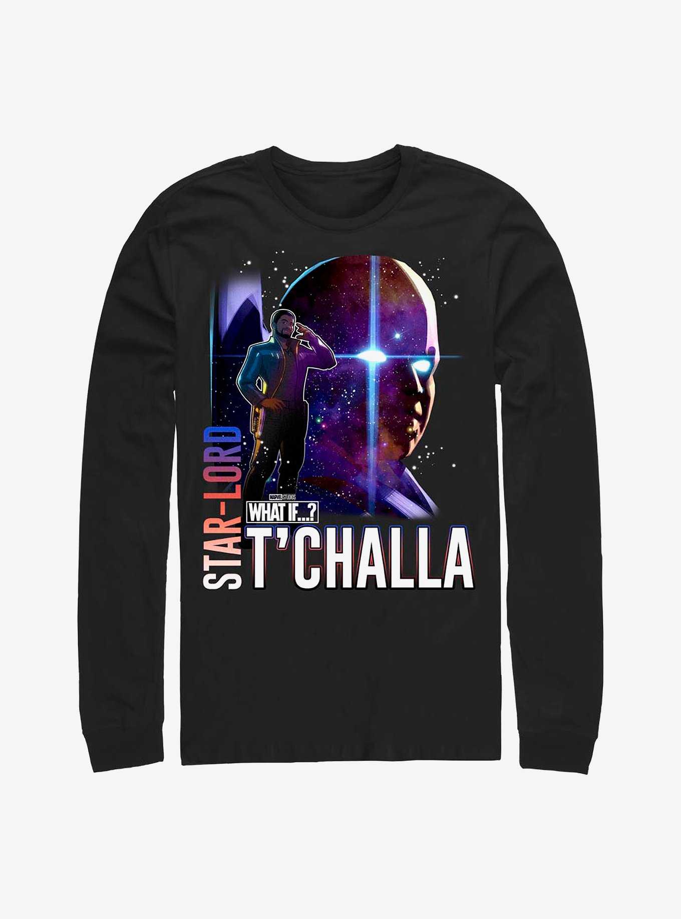 Marvel What If...? Star-Lord Watcher T'Challa Long-Sleeve T-Shirt, , hi-res