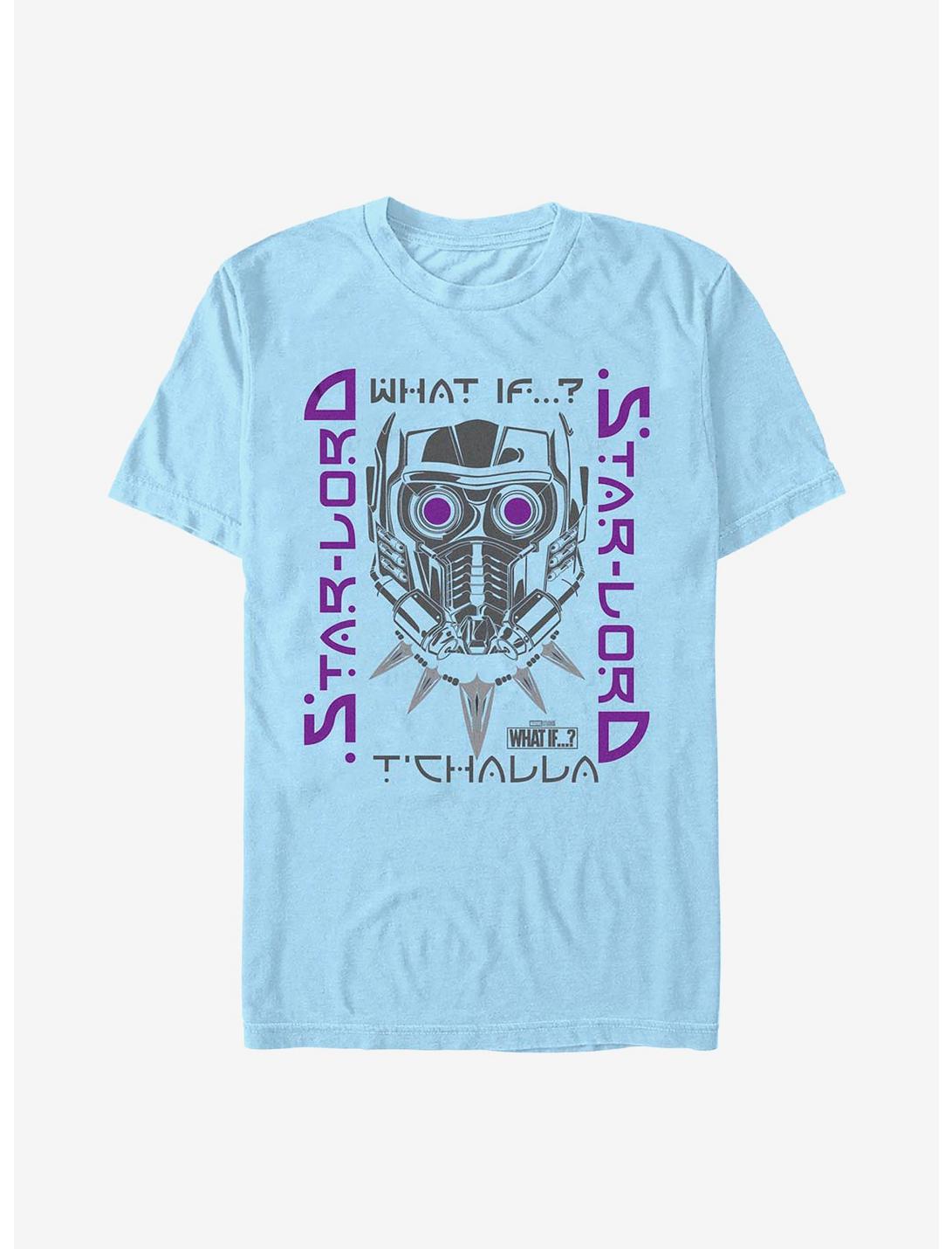 Marvel What If...? Star-Lord T'Challa T-Shirt, LT BLUE, hi-res
