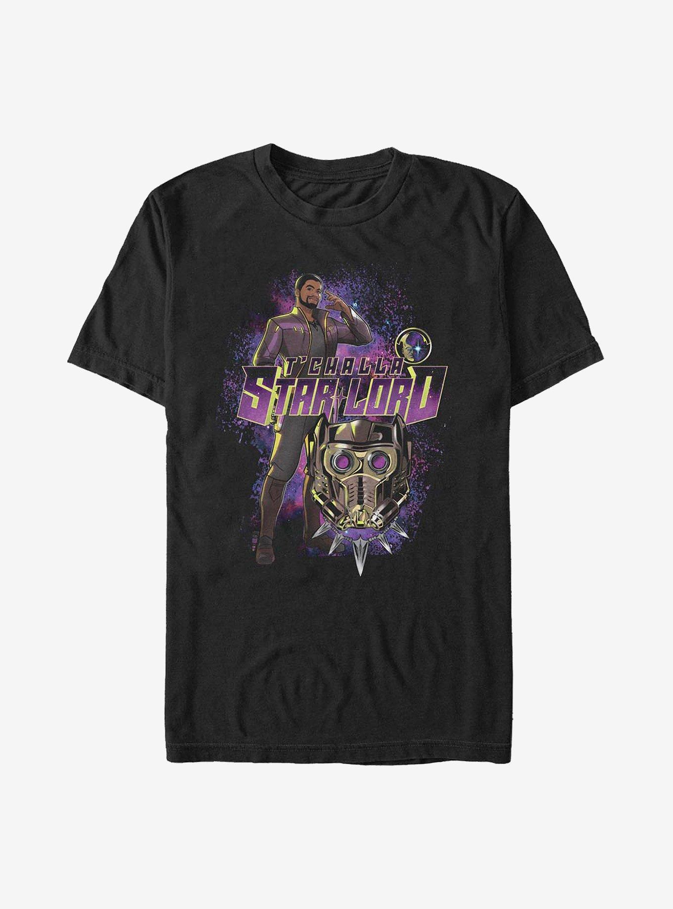Marvel What If...? T'Challa Star-Lord T-Shirt, , hi-res
