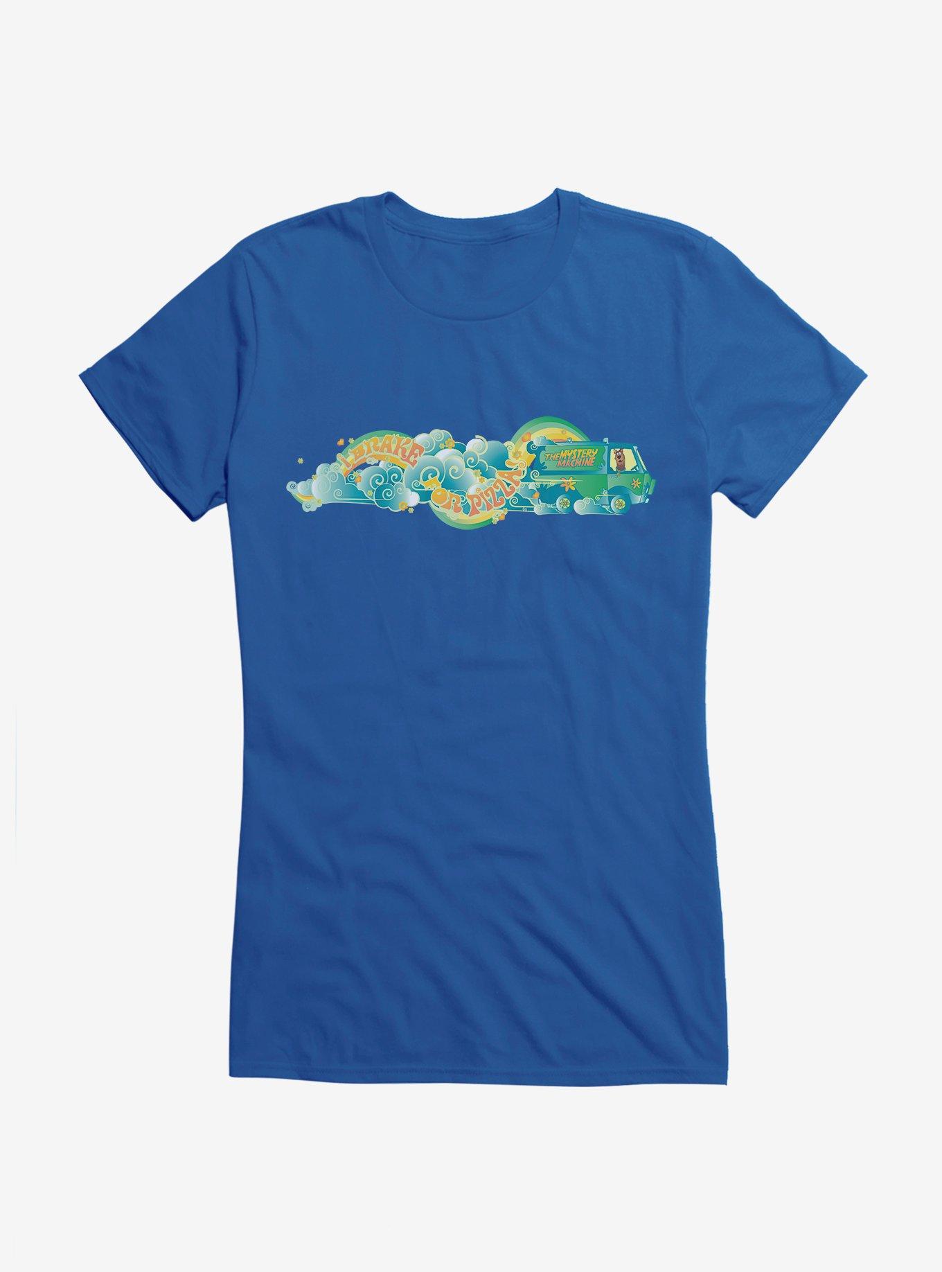 Scooby-Doo Groovy I Brake For Pizza! The Mystery Machine Girls T-Shirt, , hi-res