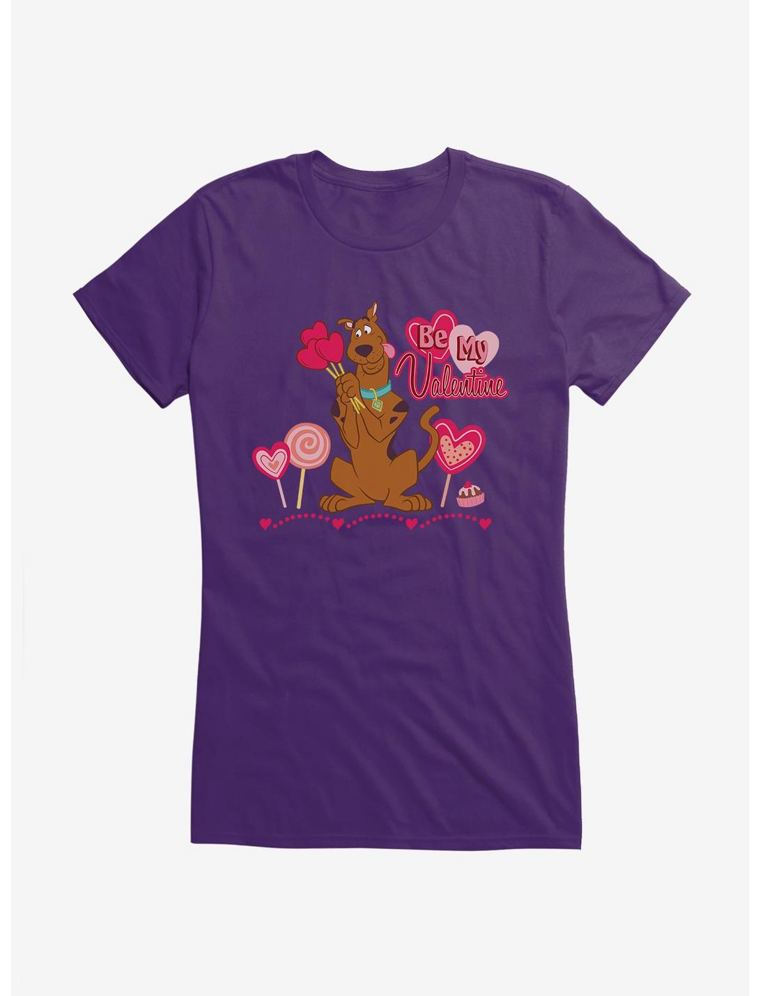 Scooby-Doo Valentines Be My Valentine Heart Treats Girls T-Shirt, , hi-res