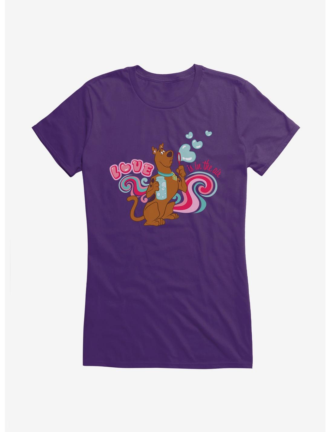 Scooby-Doo Valentines Love Is In The Air Bubbles Girls T-Shirt, , hi-res