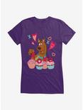 Scooby-Doo Valentines XOXO Cupcake Girls T-Shirt, , hi-res