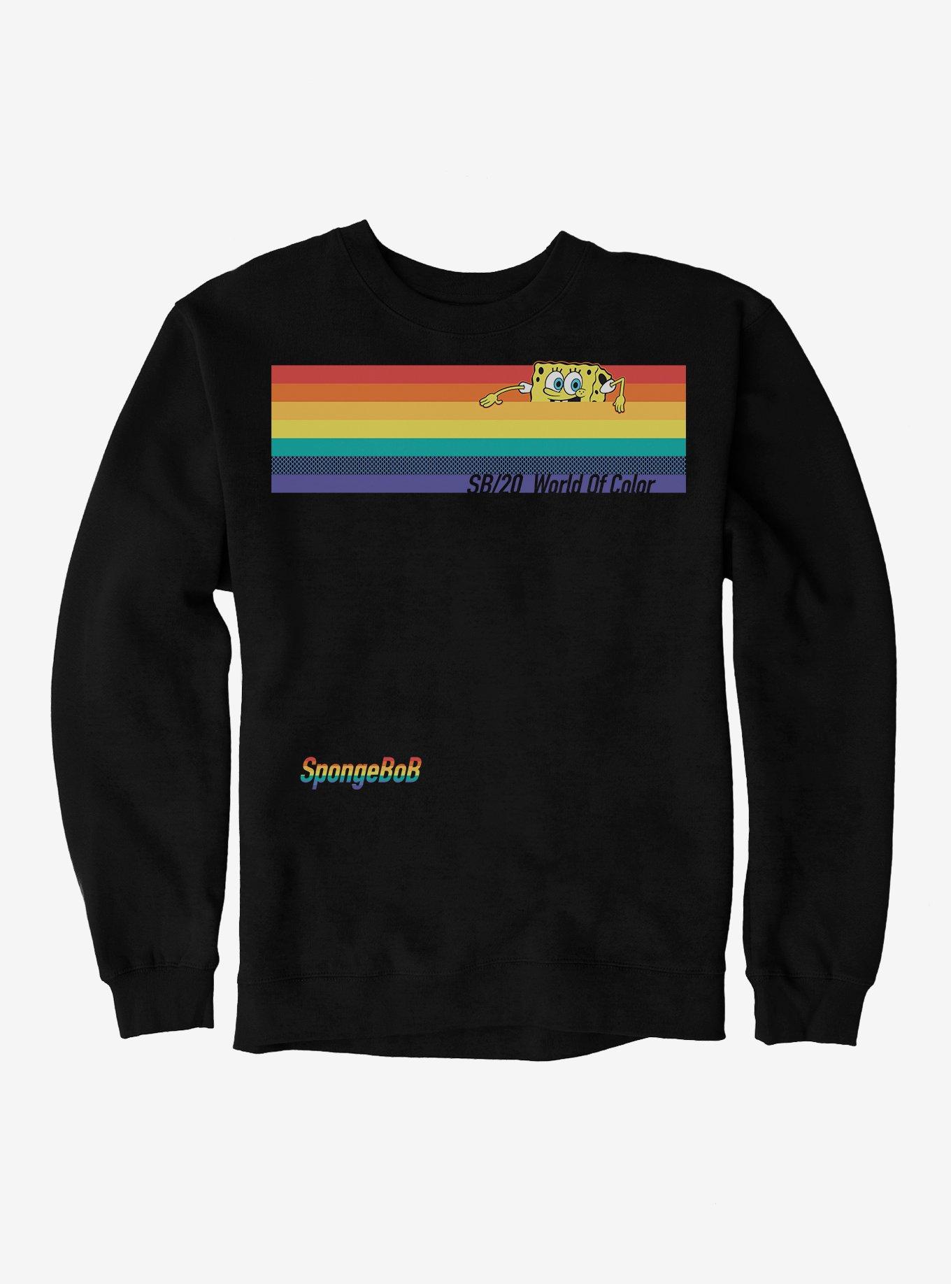 SpongeBob SquarePants Rainbow Bar Sweatshirt | Hot Topic