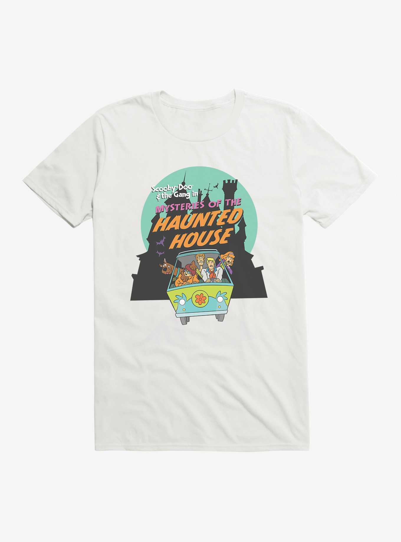 Scooby-Doo Halloween Scooby And The Gang Mysteries Of The Haunted House Mystery Machine T-Shirt, , hi-res