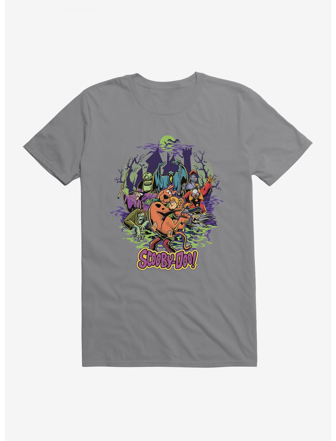 Scooby-Doo Spooky Monsters Shaggy And Scooby T-Shirt, STORM GREY, hi-res